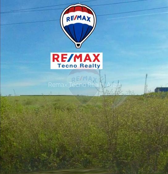 Teren intravilan 5,9 ha la doar 8E/mp fs 150m la 8 km de Arad - 4