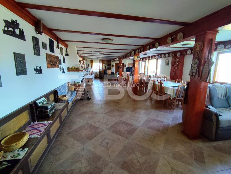 EXCLUSIVITATE Pensiune 9 camere 615 mpu 3600 mp teren in Fantanele - 3