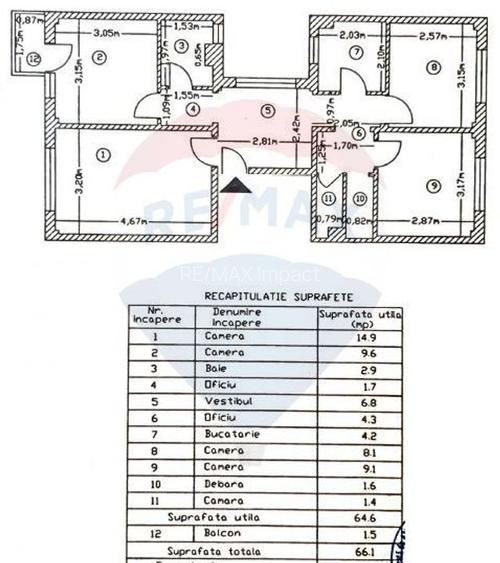 Apartament cu 4 camere de vanzare , 1974, fara risc, Pantelimon - 1