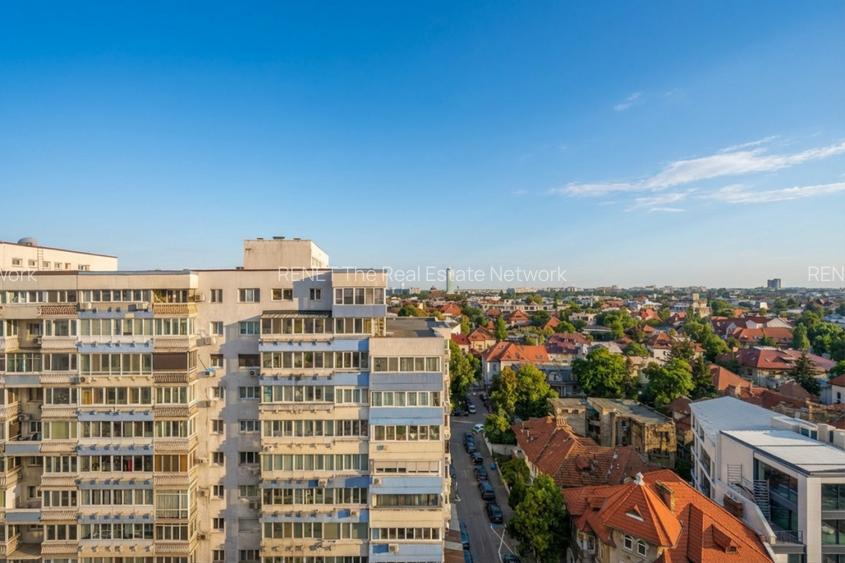 CALEA DOROBANTI, 2 CAMERE 60 MP, ETAJ 9, VEDERE LIBERA! - 13