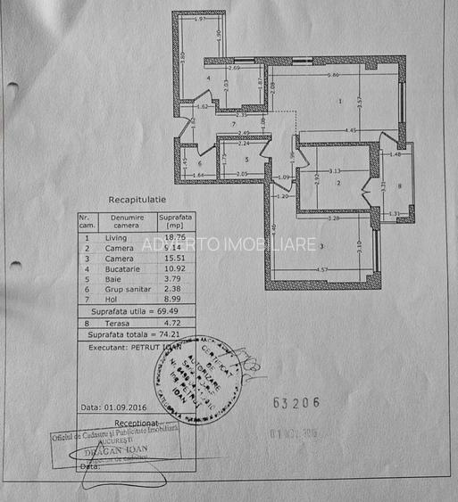 Vânzare apartament 3 camere GranVia Lujerului - 6