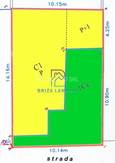 Bucurestii Noi, Laminorului, casa sup.  114mp, 4 camere, baie, teren 155mp - 17