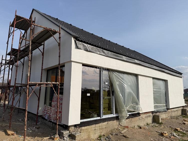Casă parter 4 camere, 500 mp teren, NZEB – semifinisat cu posib. personalizare - 14