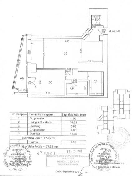 Apartament 2 camere Upground Residence | Mobilat - Parcare Subterana - 8