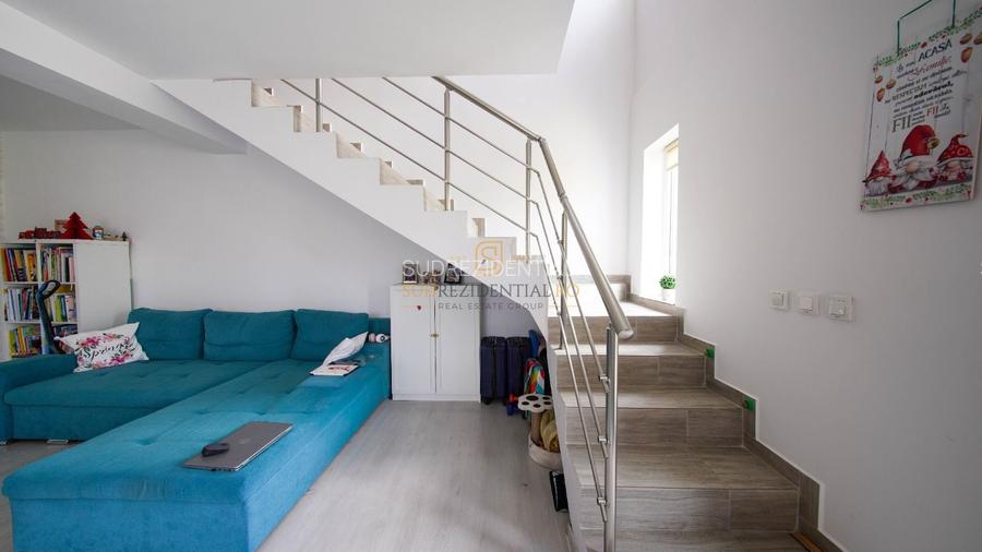 Duplex modern 4 camere + mansardă, complet mobilat – Comuna Berceni - 8