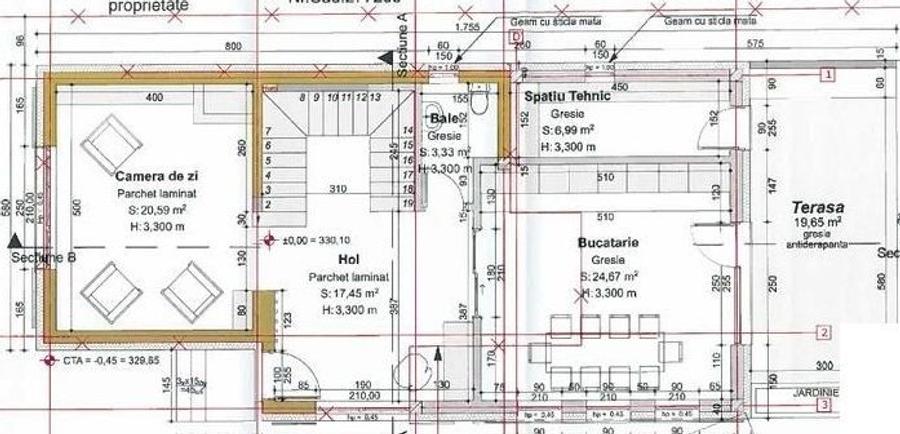 Casă modernă cu 3 dormitoare, eficienta energetica sporita – Mărăști. - 2