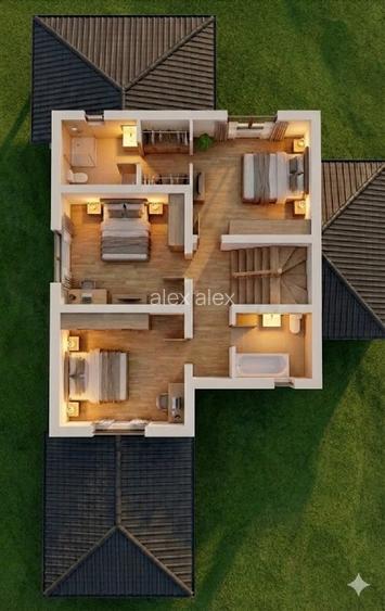 Proprietar | Case despartite prin camere tehnice | Carport | 365mp teren - 11