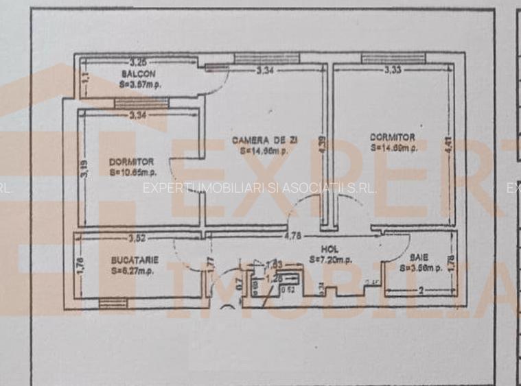 Apartament 3 camere de vânzare în Tomis Nord – Euromaterna - 9