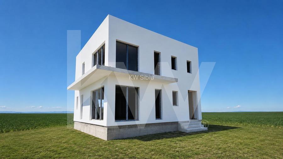 Casă individuală modernă P+1 | 120 mp utili | Teren 486 mp | Șura Mică - 4