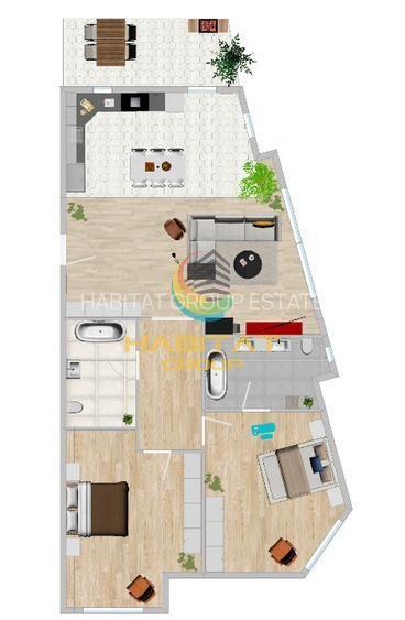 Apartament 3 camere+boxa+loc de parcare-Tineretului - 9