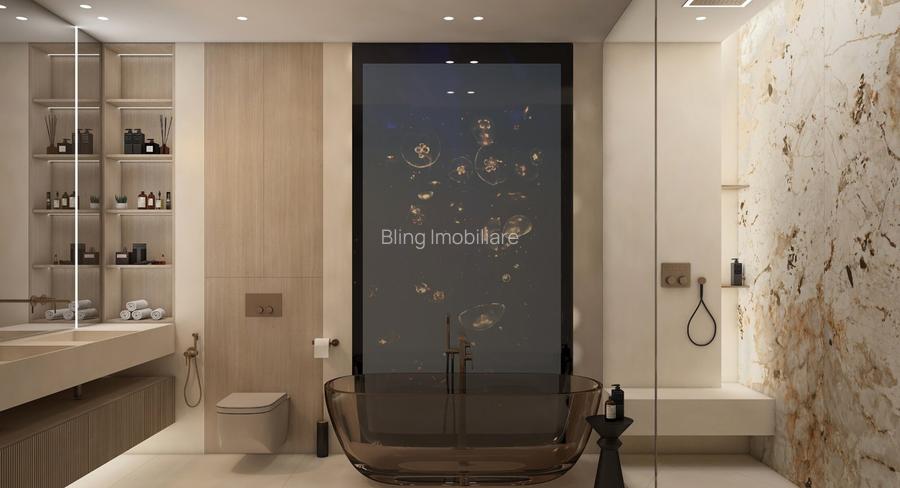 Ap cu 3 camere, 100mp de gradina, LIFT, piscina, 2 parcari sub, Europa - 14