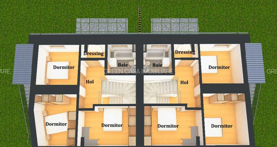 Duplex modern în zona Oașului, ideal pentru o familie, investiție - 7