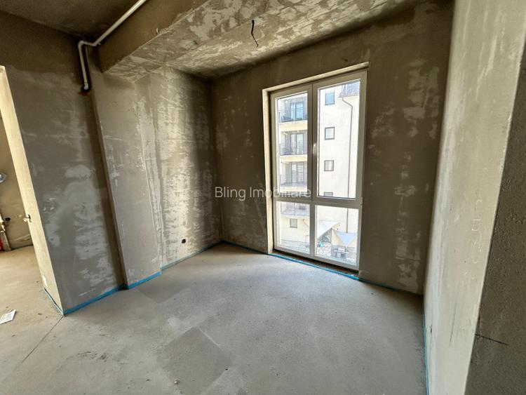 Apartament de 2 camere semifinisat, CF , 53,45 mp, terasa 60,31 mp, zona VIVO - 6