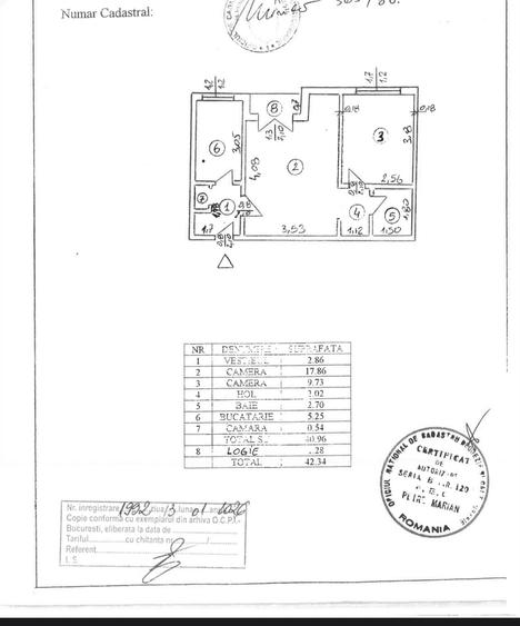 Apartament de 2 camere-Universitate FARA RISC/2-Room Apartment NO SEISMIC RISK - 9