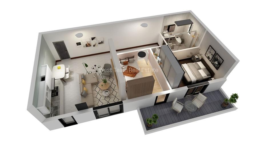 Apartament 3 camere+loc parcare subteran! comison 0% - 2