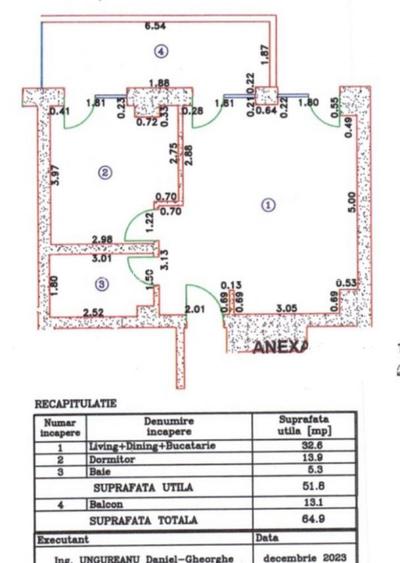 Apartament 2 camere Cortina 126 - 15