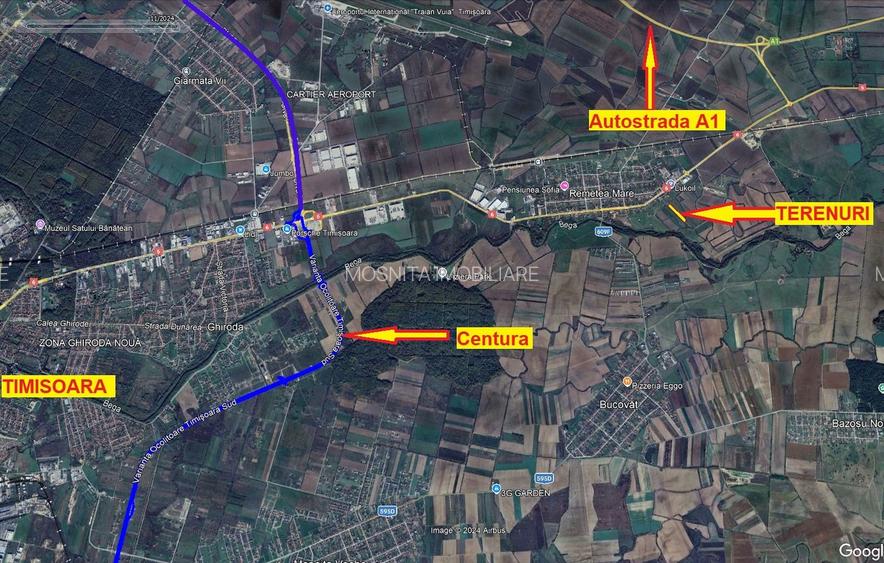 Terenuri Remetea Mare, cu toate utilitatile - 69euro/mp+TVA - 10