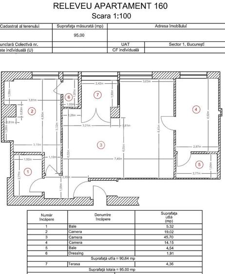 Apartament cu 3 camere, 2 bai | finisat modern | 110mpc - 1