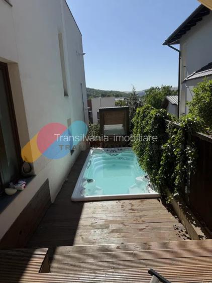 Apartament ultrafinisat, în vilă exclusivistă cu piscina, 78 mp  - Gruia - 9