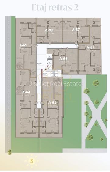 Apartamente superbe cu 4 camere, balcon 49mp și terasă de 87mp | Calea Aradului - 11