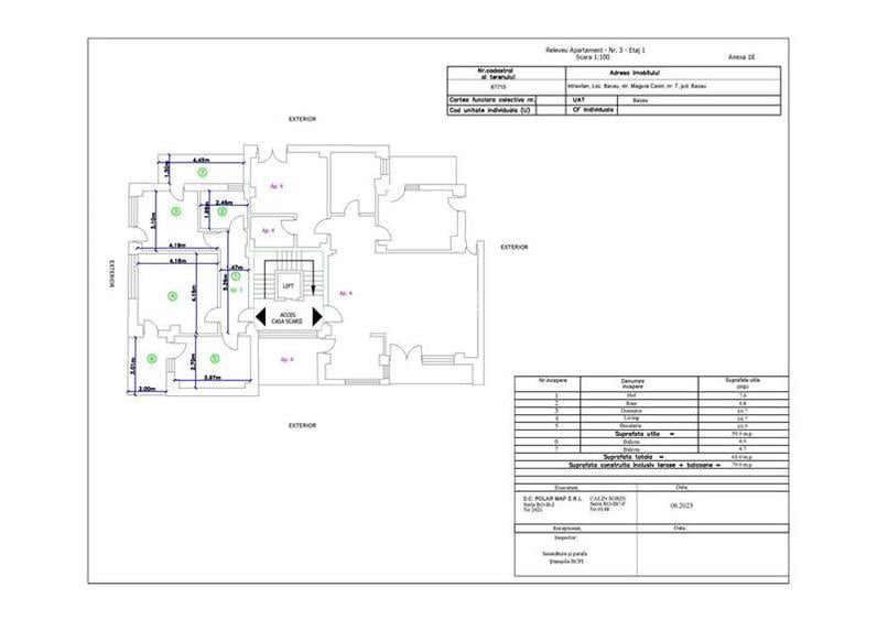 Bloc nou - Aleea Parcului - 2 si 3 camere - 14