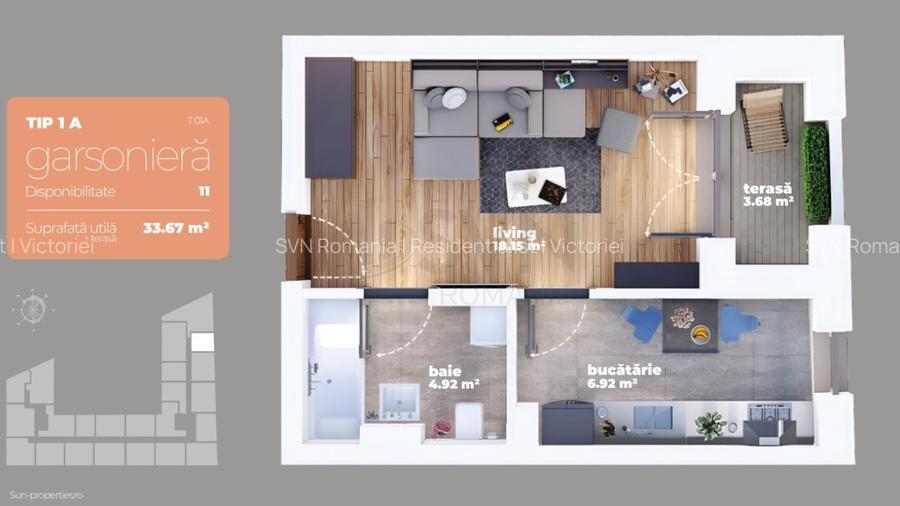 REA1028845 Direct Proprietar Studio Nou Titan - 6