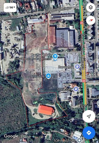 OPORTUNITATE DE INVESTITIE - TEREN INTRAVILAN 52.699 MP - BALS, OLT - 3