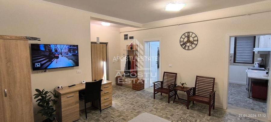 Apartament 1 camera, 37 mp, centrala proprie, Timisoara, zona Braytim - 2