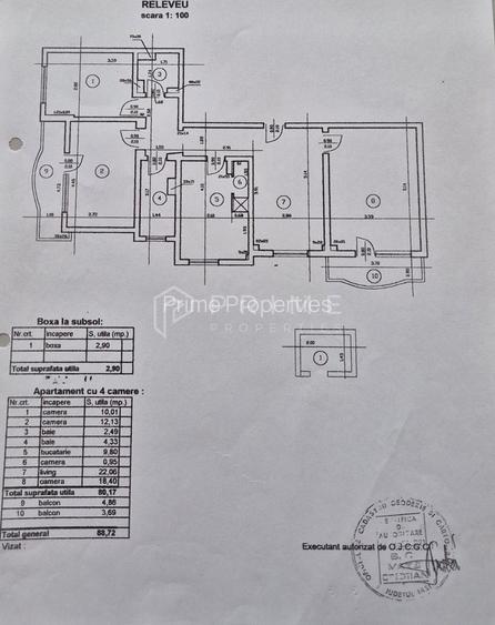 Apartament 4 camere | 110 mp total | Zona 7 Noiembrie, Piața Mărăști - 2