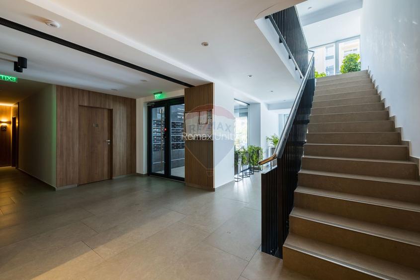 Apartament 2 camere în Urban Plaza. Vedere spre parc. Mobilat complet. - 14