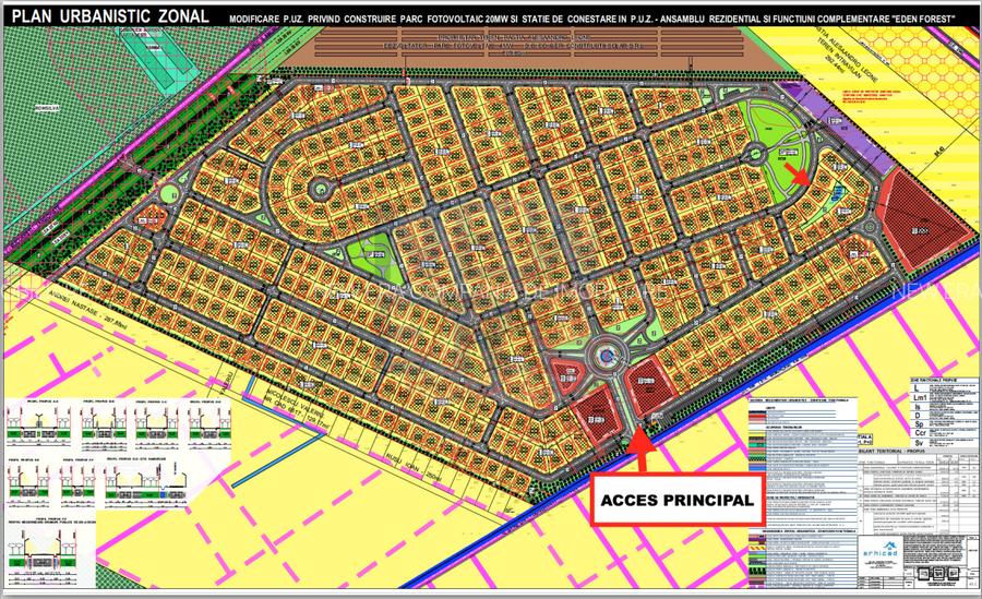 TEREN 645 mp - EDEN FOREST GULIA / TARTASESTI - ideal casa sau investiție - 2