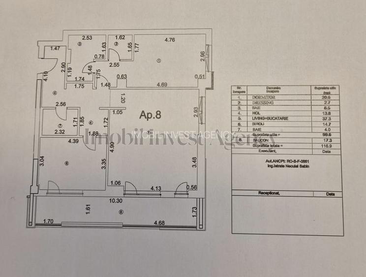 Apartament cu 3 camere de vanzare in 5 Residence Forest Apartments - 2