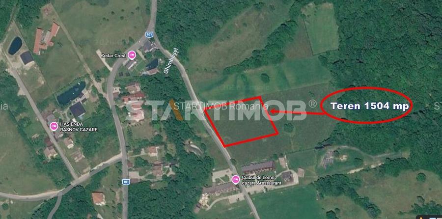 Teren cu autorizatie de constructie Rasnov Glajarie - 9