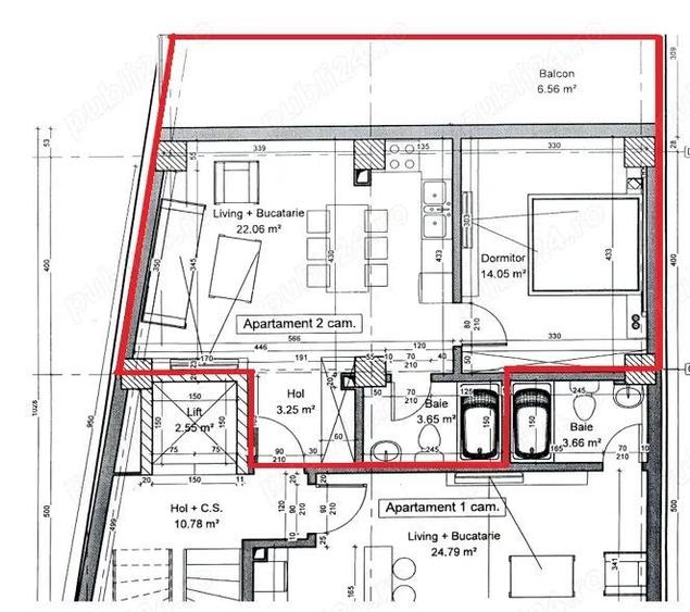 Apartament de închiriat 2 camere, 5 minute parc Herestrau - 10