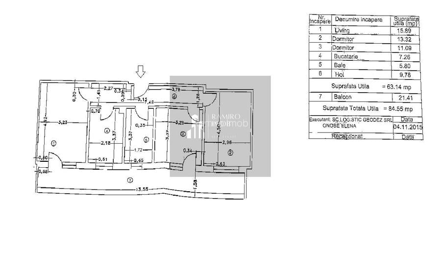 Apartament 3 camere 85mp etaj 3 Aparatorii Patriei - Berceni - 3
