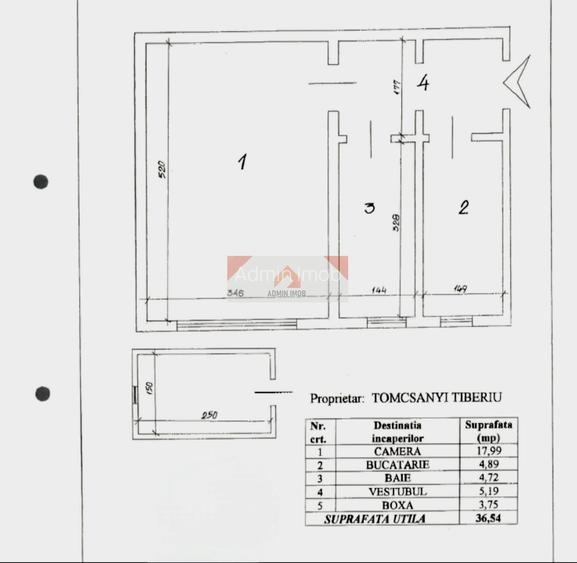Dr Taberei  Studio+ BOXA -37 mp - Parter Inalt, M Valea Ialomitei 3 minute - 1