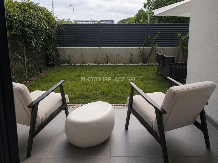 Apartament cu curte în Jardins du Nord,pe Jandarmeriei - 12