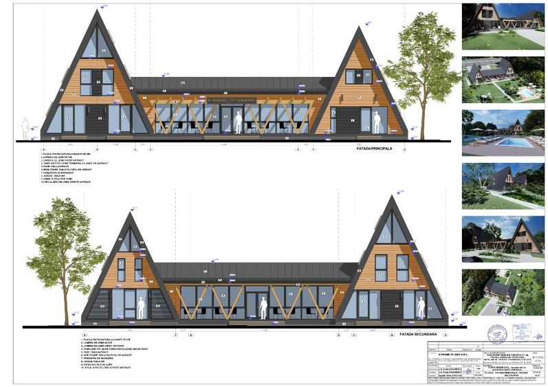 VAND TEREN INTRAVILAN  DN 1  CU PROIECT PENSIUNE  - 5