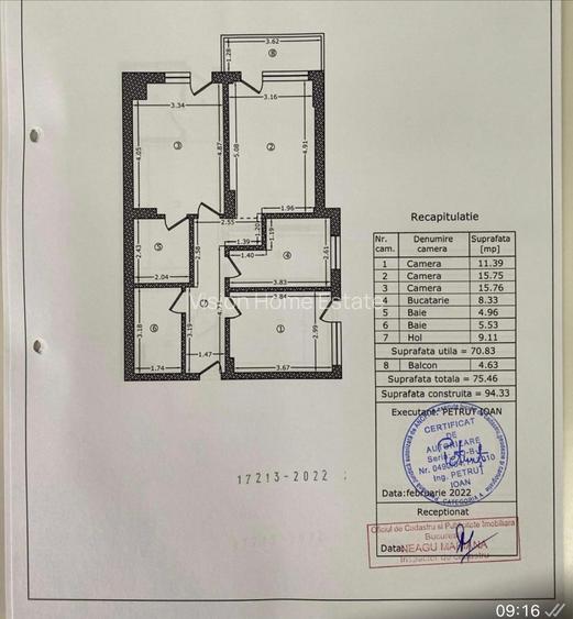 Apartament 2 camere de închiriat zona Dămăroaia - 7