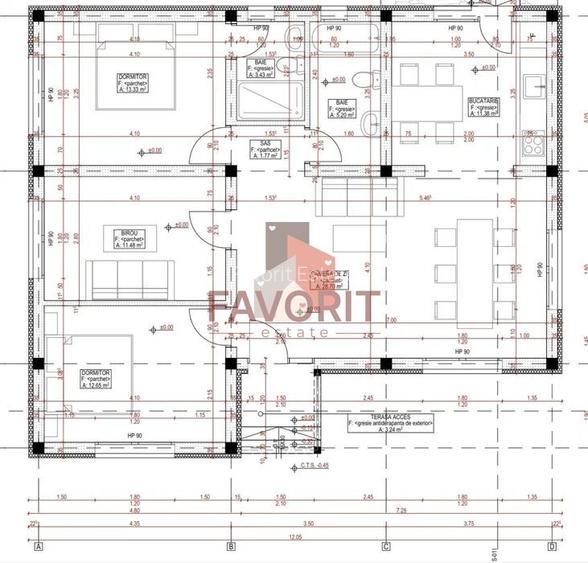 Casa Individuala | Mosnita Noua | 4 camere | Teren 635 mp | Disponibila Imediat - 2