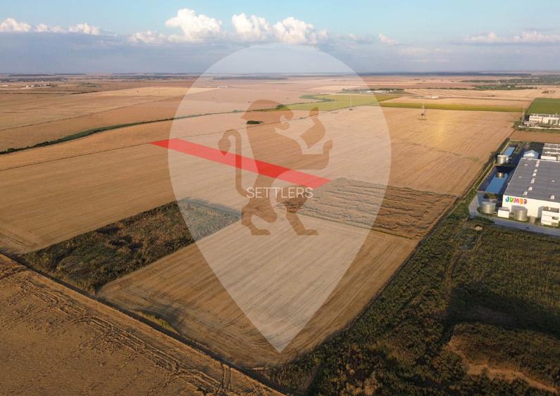 Teren in spatele depozitului JUMBO- Popesti Leordeni- 11.600mp - 2