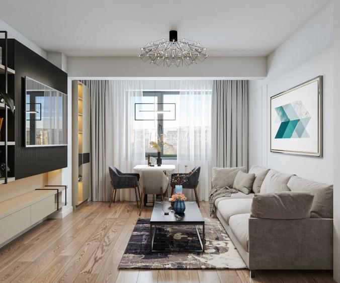 Apartament 2 Camere | TIP 4 | 58mp | Complex Comat Towers - 12