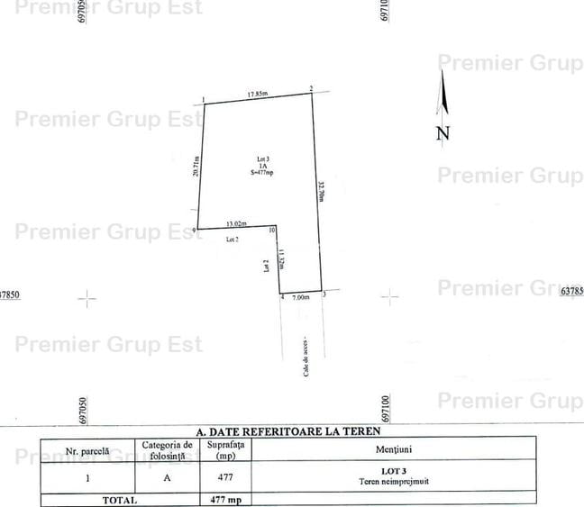 Teren intravilan, Aroneanu, 477mp - 9
