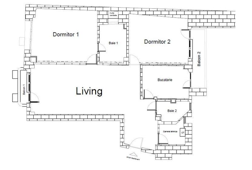 De vanzare Apartament 3 camere Calea Victoriei - 9