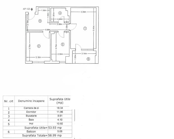 Apartament 2 camere decomandat de vanzare Rotar Park 1 metrou Pacii - 16