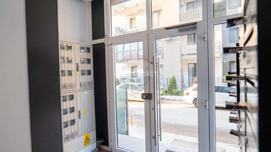 Dobroesti - vanzare apartament 2 camere mobilat complet, cu terasa - 27