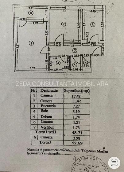 Apartament 2 camere Parc IOR-Dante Aligheri - 9