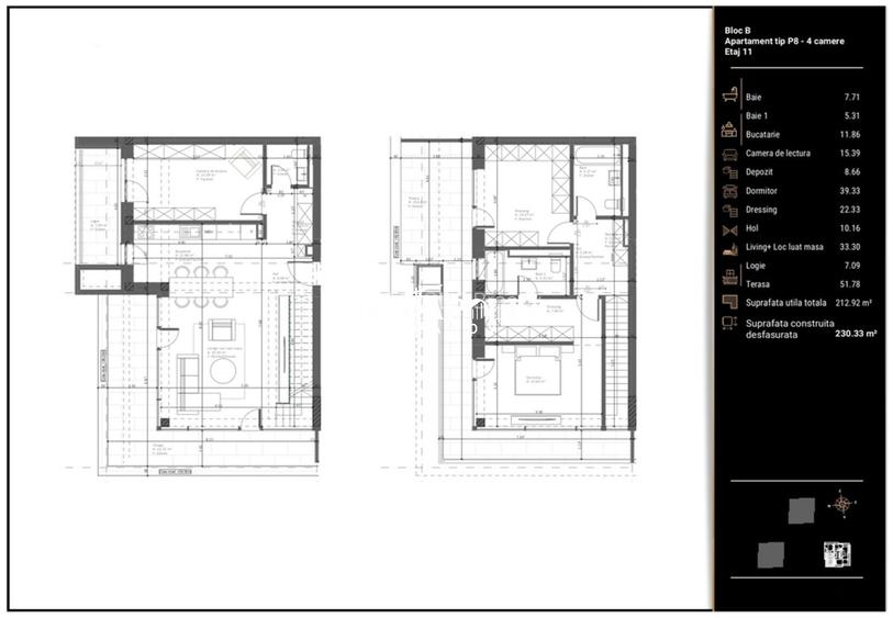 Penthouse Premium | Zona Răcădău | 213 MP - 4