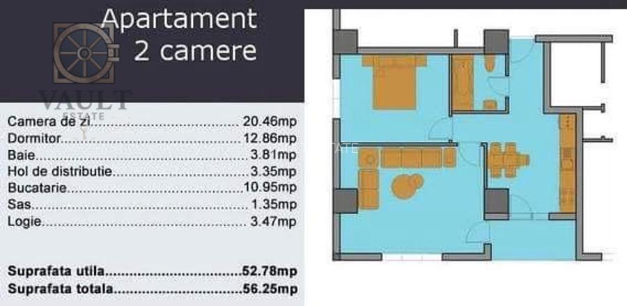 Apartament 2 camere - 2015 - 3 minute metrou Obor - 1