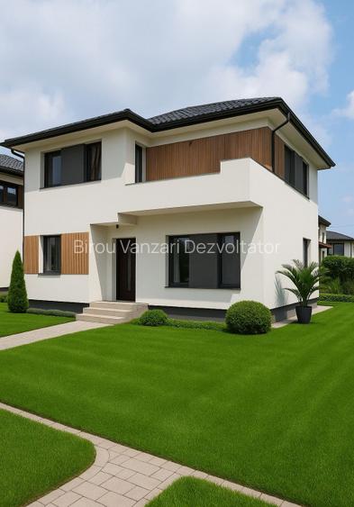 Casa de vanzare Chiajna Promenada 300-420mp teren - 20